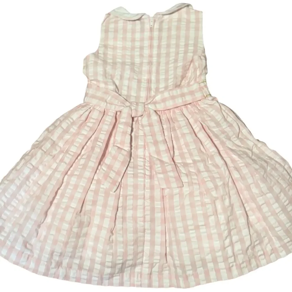 Bonnie Baby | Pink Embroidered Butterfly Dress 24 months NWT